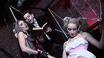 Angel and Cassie BANG Their Classy Friend Hard!