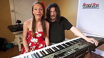 Brunette Coed Cloe Sucks Cock And Gets Fucked Hard!