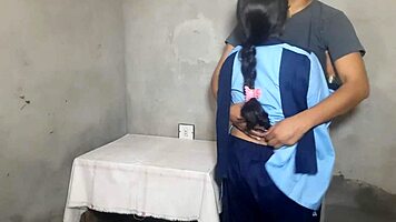 man, this virgin school girl’s first time with her teacher was intense doggystyle action, total hardcore vibe