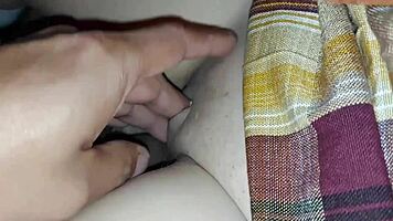 Innocent Stepdaughter Secretly Fucked By Perverted Stepfather At Night, Filled With Cum