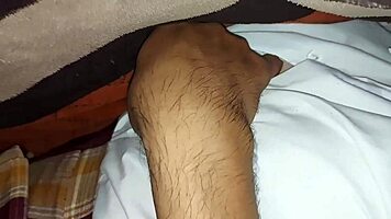 Innocent Stepdaughter Secretly Fucked By Perverted Stepfather At Night, Filled With Cum