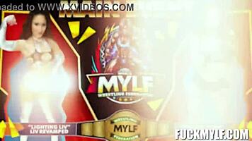 Intriguing Wrestling Match Featuring Milf Liv Revamped, Sophia Locke, Mike Mancini, Victor Ray