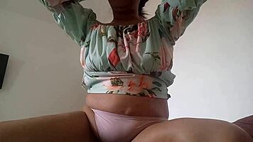 Daddy Touches And Explores Juicy Pussy