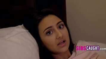 stepsis finally gives in to stepbro's naughty requests