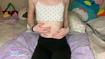 Watch This Teen Dildo Her Pussy To Orgasm!