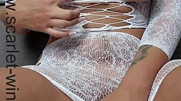 Hot Busty Teacher Enjoys Solo Play with Her Favorite Toy in Private