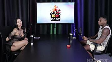 Will Mastro massages Vitoria Beatriz in lingerie group on Hot Cast part 4