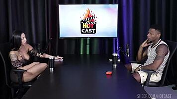 Will Mastro massages Vitoria Beatriz in lingerie group on Hot Cast part 4