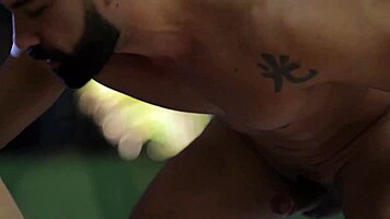 My Handsome Masseur Gets My Tight Ass on His Big Cock