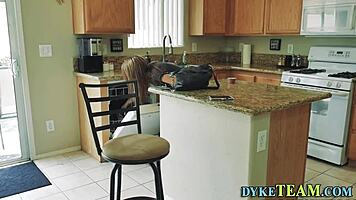 Latina Teen Tribbing With Babe