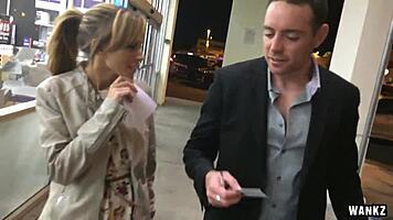 Beautiful blonde milf cheats passionately on husband