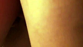 Nikki Daniels in a bathroom group scene