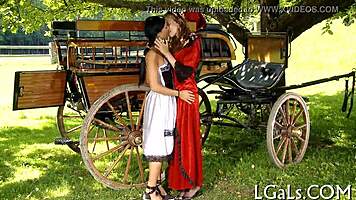 Young Legal Age Teens Explore Lesbian Pleasures Together