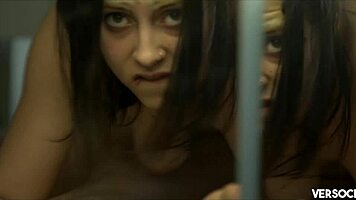 Luna Ruiz Reflects On Her Image In The Mirror