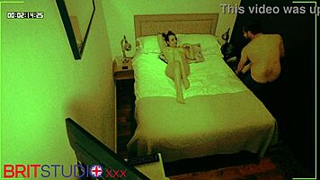 voyeur couple fucking in air bnb, what are they up to?