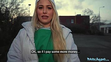 public agent, wanna see my tacos? xxx parody with 18 yo blonde