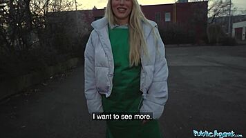 public agent, wanna see my tacos? xxx parody with 18 yo blonde