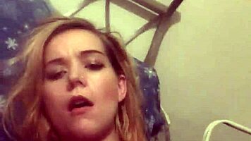 sexy solo clit teasing with natural touches