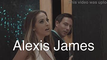 Wow! Alexis James Plays Tight Pussy On Piano!