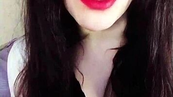 backstage with a pretty brunette in uniform