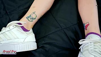 petite brunette cutie katie kingerie sucks hard cock and swallows cum