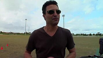 Blonde Milf Snagged at Park for Wild Pussy Stuffing!