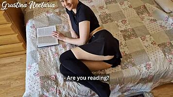 GAVE PRESENT TO GF, SHE GAVE ME BLOWJOB