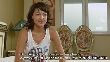 Wow! Lovesome Girl Opens Juicy Pussy and Loses Virginity Hardcore