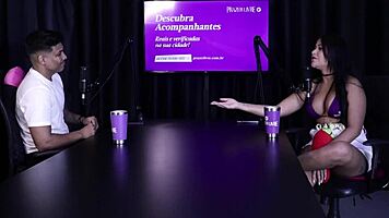 Morena Safada's Public Outdoor Adventure with Fabricio Nunes