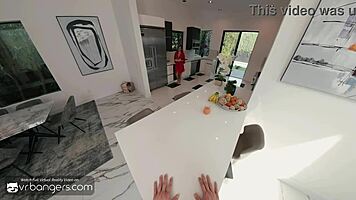 vr bangers, cute teen 18+ redhead agatha vega wants ur fingers in her... 😜