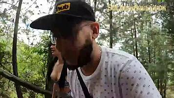 hey, while hiking, yenifer's slutty side came out... wanna see me bang her raw in the forest?