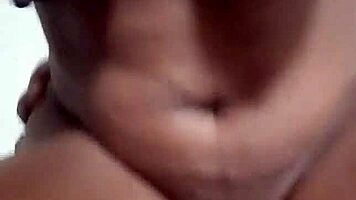 Cute babe Melina sits on the hard dick