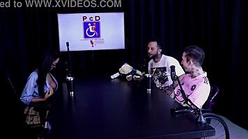 Hey, are you watching this hot striptease with big ripped assets?