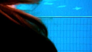 Sexy young girl reveals stunning body in underwater display