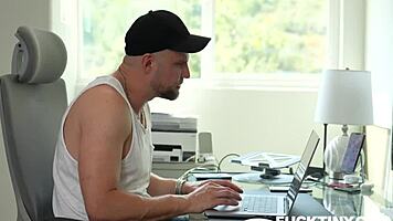 Playing with my shaved ass solo