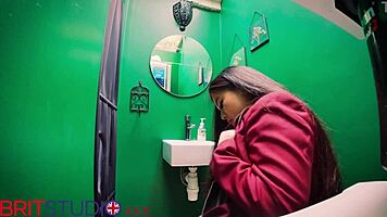 student sucking dick at gloryhole