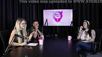 Brazilian glamour compilation of hotel services with girlfriends and strangers