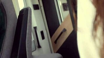 She Flashes Tits To Drivers So He Punishes Her With Massive Cock