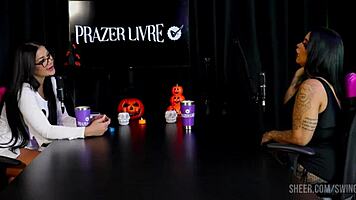 Marcely Mello and Tifany Rocha in Swing Cast Part 2 on Sheer Red