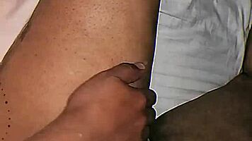 Stepfather Surprises Resting Girlfriend With Intense Bedroom Action