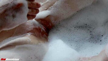 Stepsis bends over for muff diving