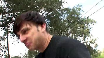 Redhead Teen Sasha Casey Fucks Her Stepdad Outdoors at Wedding