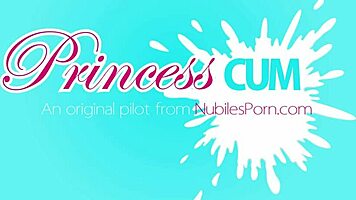 Molly and Lana invite stepbro to fuck their pussies