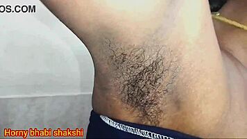 Bhabi Teases Step Brother with Hairy Pits Before Wild Creampie