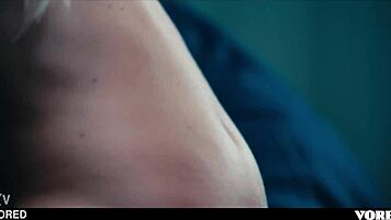 bella spark and kelly collins share a sensual moment