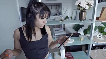 Stepsister Wants Instagram Photo, I Strip Her Naked for Fucking