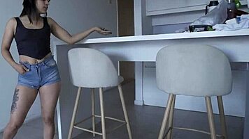 Stepsister Wants Instagram Photo, I Strip Her Naked for Fucking