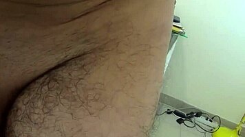 Wow, young ebony slut gets drenched in cum after homemade banging! Look at that mess!