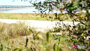 Swamp Heat Gets Briseida Myers Wet for Outdoor Nudist Quickie