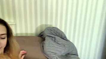 Hairy Dude with Big Belly DRILLS Teen Pussy